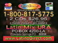 Latin Mix URA soundtrack album commercial (2002).