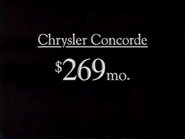 Chrysler Concorde commercial (1994, 3).