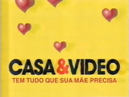 Casa & Vídeo commercial (1999).