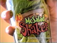 McDonald's McSalad Shakers commercial (2000, 3).