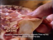 Pizza Hut Stuffed Crust Pizza commercial (2001, 2).