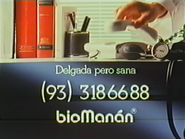 BioManán commercial (1988).