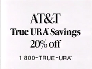 AT&T True URA Savings commercial (1994, 1).