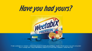 Weetabix Protein commercial (2021).