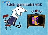 Nick at Nite Anglosaw Instant Gratification Week promo (March 1998)