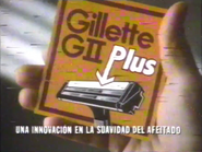 Gillette GII Plus commercial (1987).