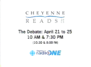 Television promo (Cheyenne Reads 2003, 2003).