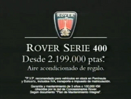 Rover Serie 400 commercial (1999).