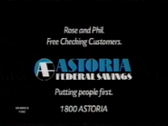 Astoria Federal Savings commercial (1999, 1).