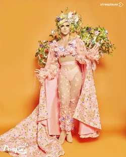 MeguiYeillowRuralFashionLook