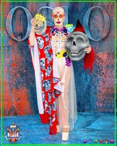 Look de La Más Dulce – Calaverita de Azúcar