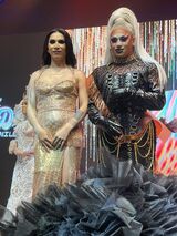 Shewarma during the live finale crowning