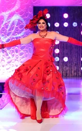 Look de 'Red for Filth'