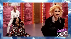 "Photobomb" de momentos icónicos de Drag Race − con RuPaul y Morgan McMichaels