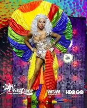 Look de 'Rainbow Runway Realness'