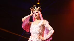 Naia during the live finale crowning