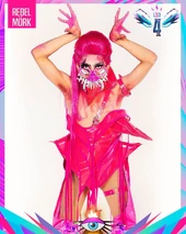 Look de 'La Más Rosa Mexicano'
