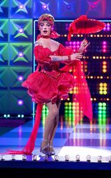 Red Passion Week Look