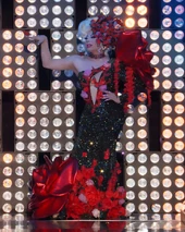 Look de 'Flores de México'