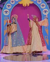 Unaired La Más Monja Coronada Look