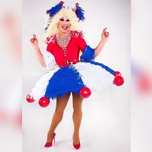 Onuitgezonden Red, White and Blue, Bitch! (Beachwear) Look