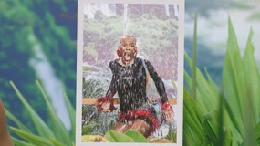 Sesión de fotos en las "Cataratas do Iguachuca"