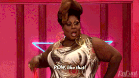 Latrice Royale's Entrance into the Werk Room.gif