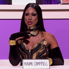 Snatch Game Look – Naomi Campbell