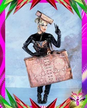 Look de 'La Más Monumental' – Biblioteca Central de la UNAM