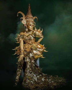 VermelhaNoirGoldLook