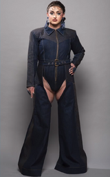 Canadian Tux-She-Do: Denim on Denim on Denim Look