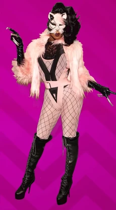 RajahTrickOrTreatLook