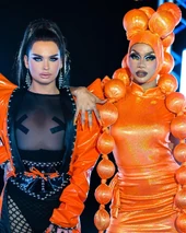 Look de 'Two Queens, One Song' - con Maxie