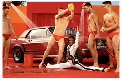 Sexy Car Wash Photoshoot
