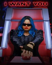 Unaired Snatch Game Look – Loredana Bertè