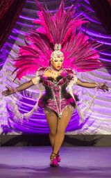 Shimmering Showgirls Look