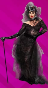 Look de 'MILF Eleganza: Monster I'd Like to Freak'