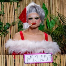 FreyaArmaniSnatchGameLook.jpg (1.35 MB) I'm a Celebrity Impersonator Snatch Me Out of Here! Look – Mrs. Claus