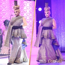 Look de 'Miss Star of the Galaxy'