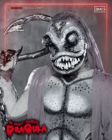 Monochrome Monster Close Up