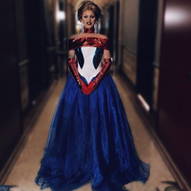 Unaired Red, White and Blue, Bitch! (Evening Gown) Look