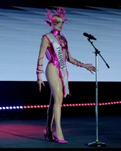 Look del desfile de la audición