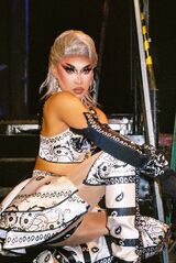High Fashion Bandana & Thigh High Boots Look