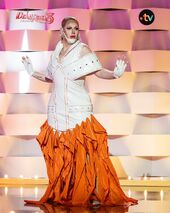 Flamme Olympique Look