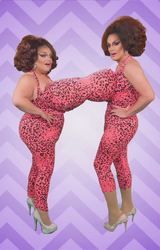 Conjoined Twins Look (with Ginger Minj)