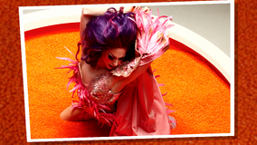 Sesión de fotos en un recipiente de Tic-Tacs