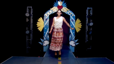 Look de 'La Más Dramática' (reveal) – María Guadalupe