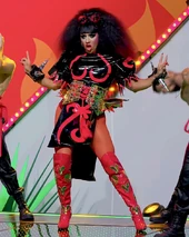 Look del show de talentos