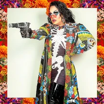 Look de 'Día de Muertas'