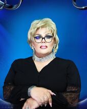 Unaired Snatch Game Look – Laurence Boccolini (Option 1)